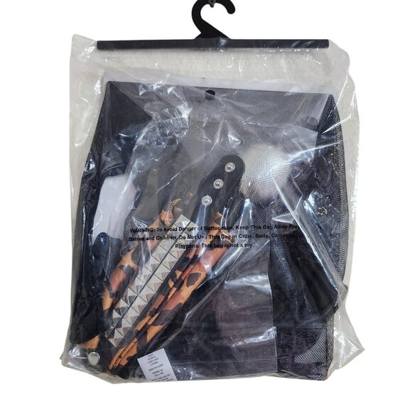 Hyde and Eek Adult 80's Rocker Rock Star Costume - One Size - NWT - 1980's - Picture 3 of 8